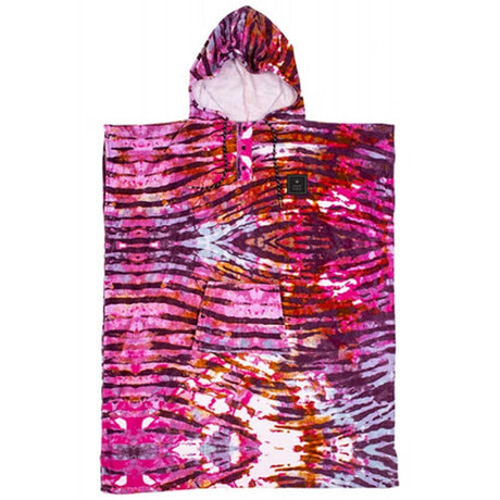 Pink Tie Dye Changer Poncho O/S