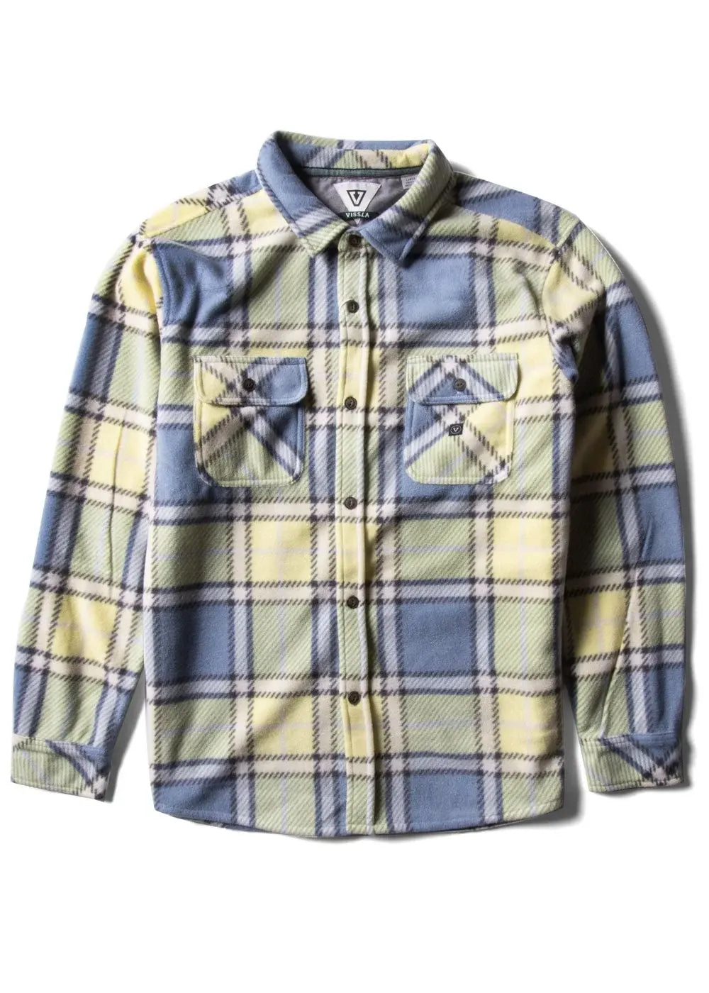 Eco-Zy Muted Lime Polar Flannel Shirt 2024