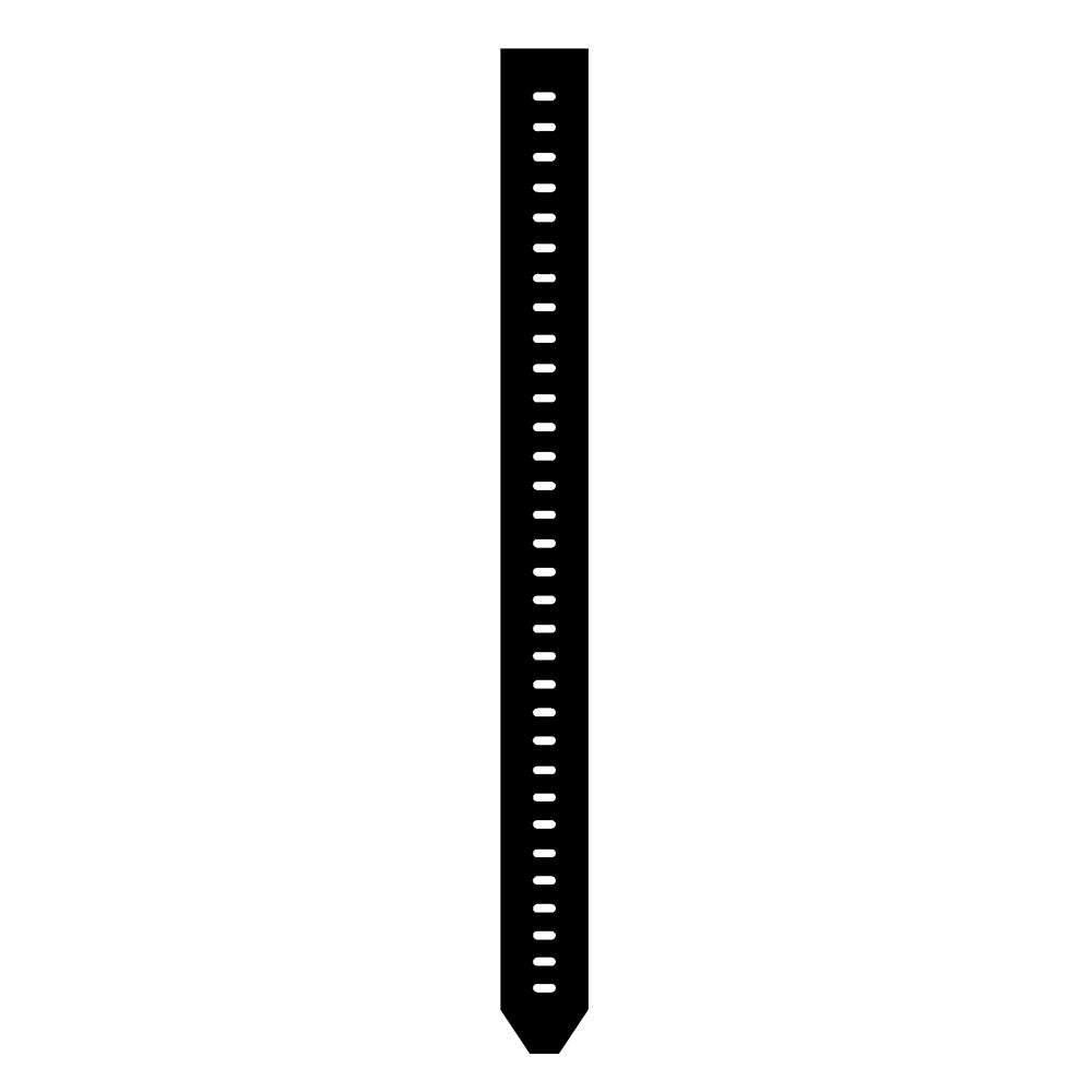 Gummy Wakeboard Strap Matte Black