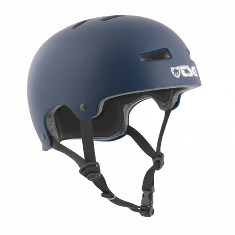 Evolution Satin Blue Skateboard Helmet