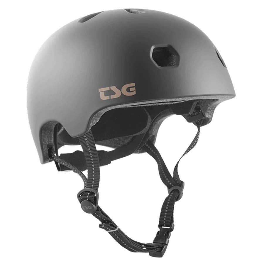 Meta Solid Color Satin Black Helmet