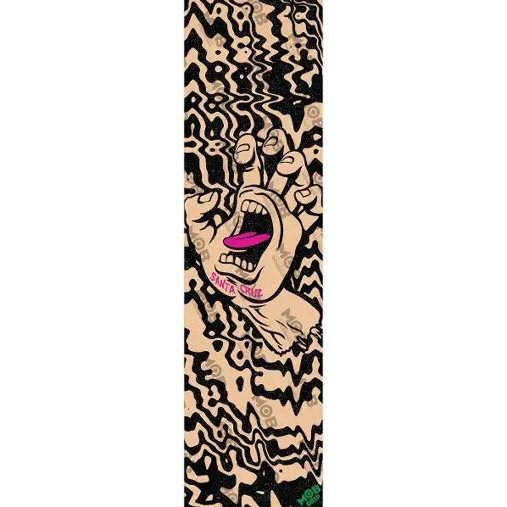 Santa Cruz Acidic Hand Clear Skateboard Griptape 2023