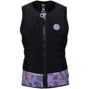 Women's Zodiac Black/Purple FZip Impact Vest 2022