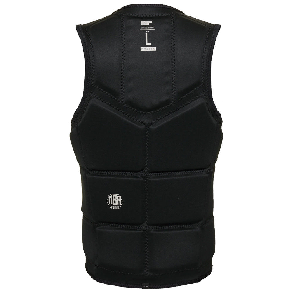 Women's Zuupack Black Fzip Wakeboard Impact Vest 2022