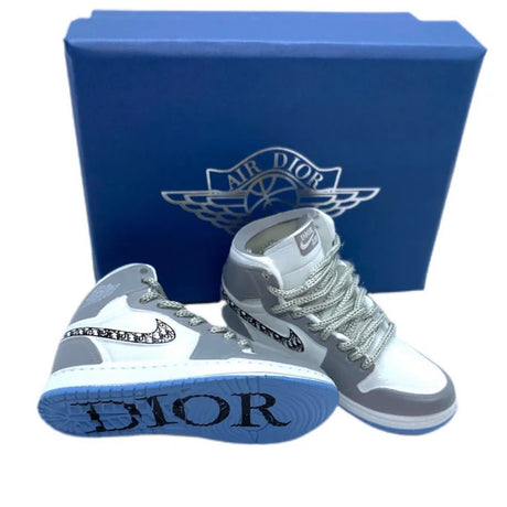 Nike Air Dior's Fingerboard Shoes Grey 2023