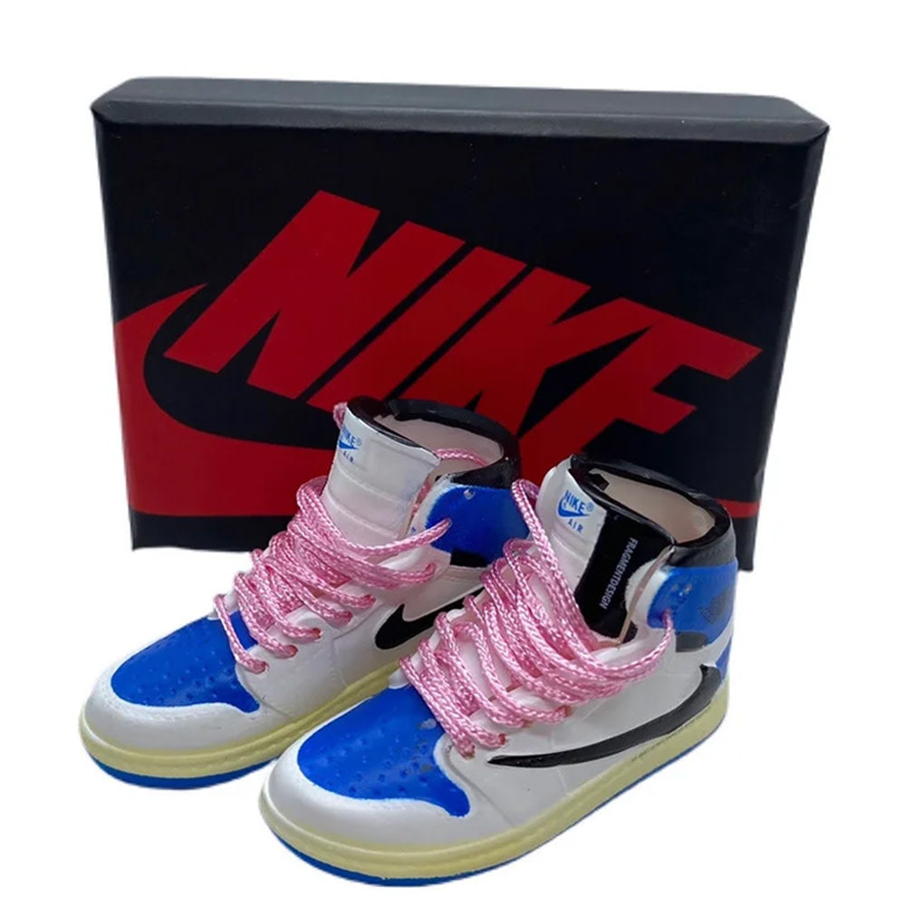 Nike Jordans Travis Scott Blue Fingerboard Shoes 2023