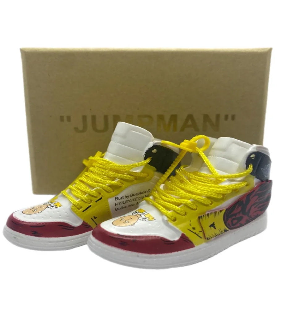 Nike Jumpman Jordans Yellow Fingerboard Shoes 2023