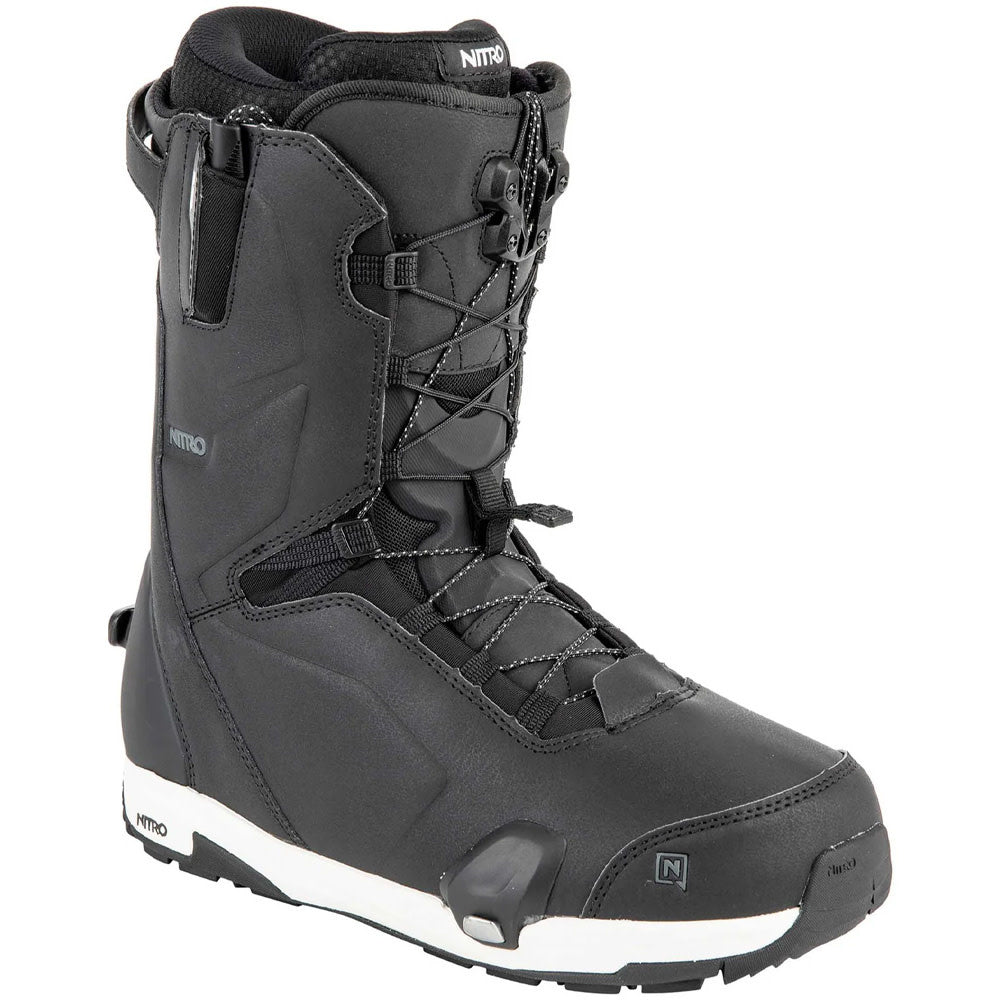 Profile TLS Step On Black Snowboard Boots 2024