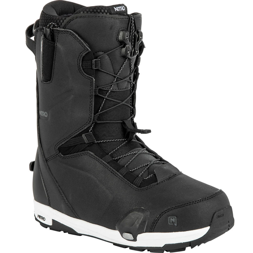 Profile TLS Step On Black Snowboard Boots 2024