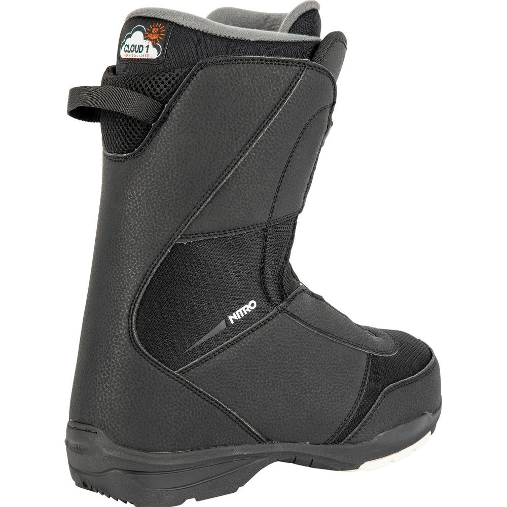 Vagabond Boa Black Snowboard Boots 2023