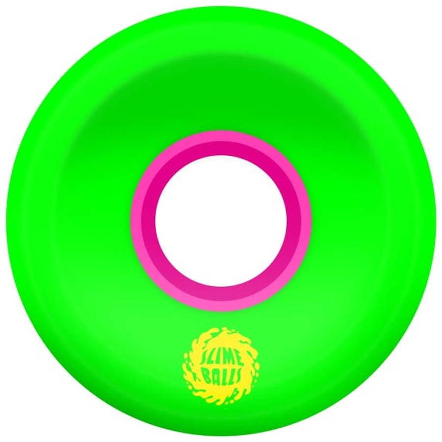 OG Slime 78A Green Pink Skateboard Wheels