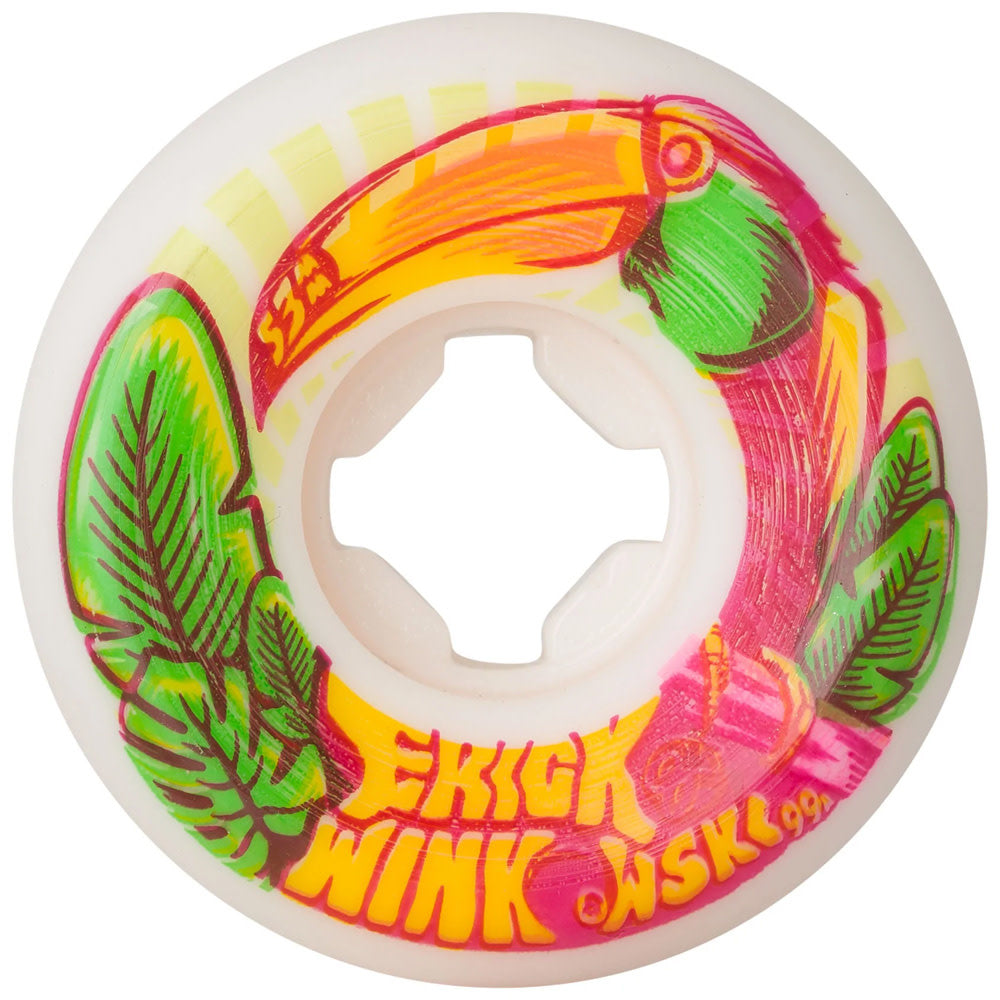 53mm 99A Winkowski Tropics Elite White Mini Combo Skateboard Wheels