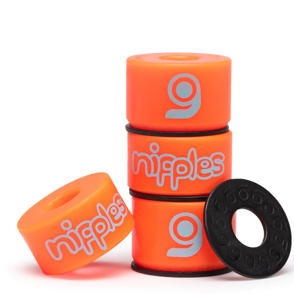 80A Orange Nipples Longboard Bushings (Soft)