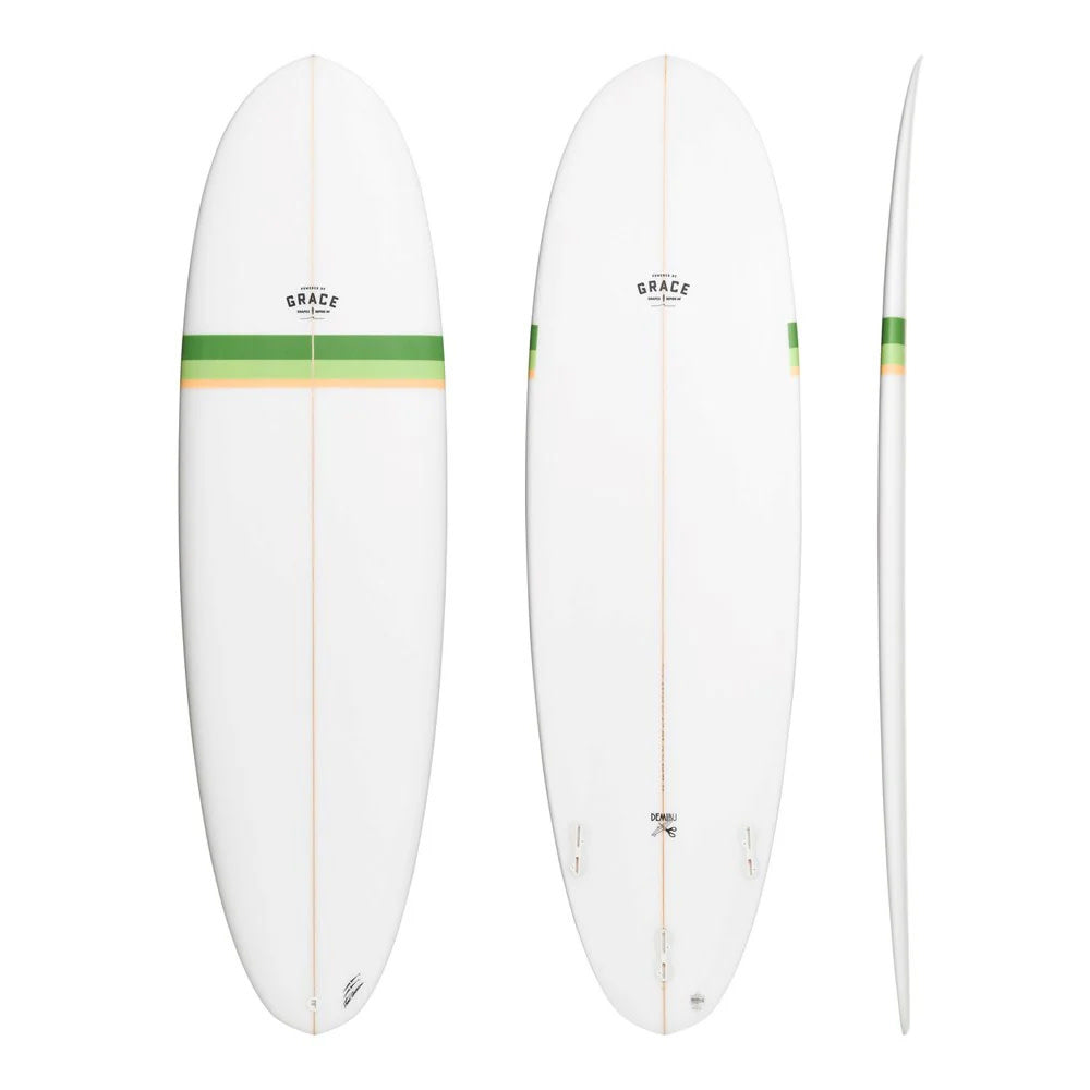 Demibu FCS 2 (3 Fins) PU Surfboard 2024