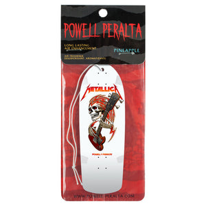 Air Freshener Metallica Collab Deck White Pineapple