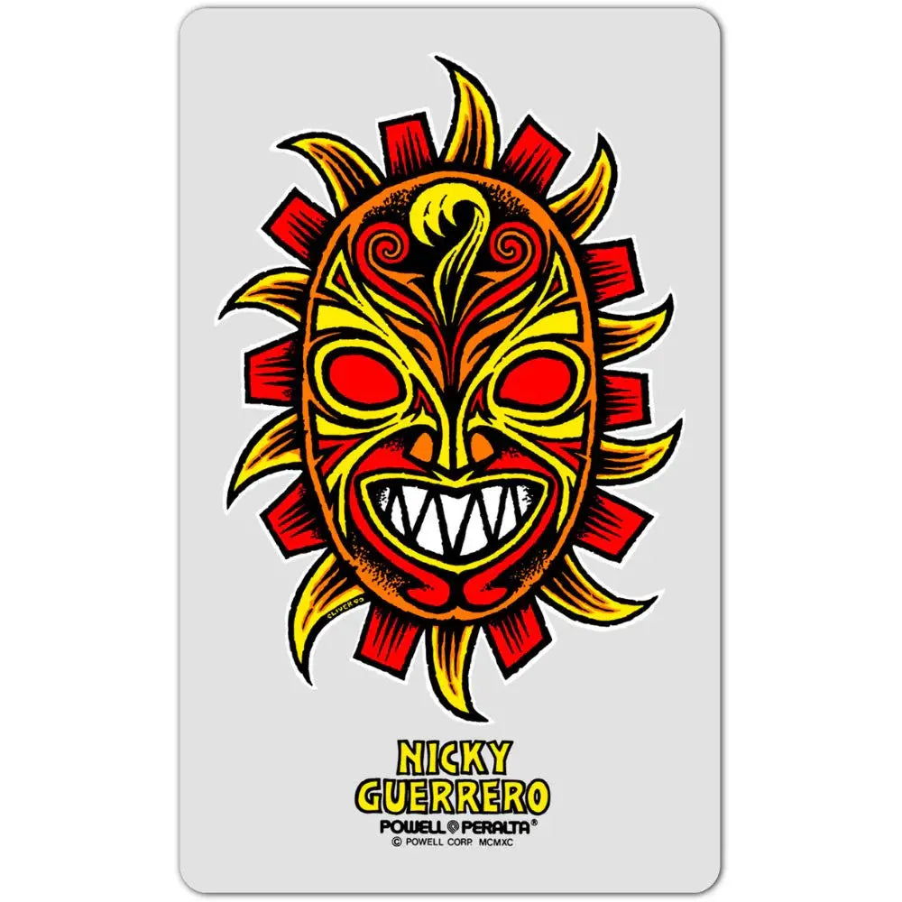 Nicky Guerrero Mask Skateboard Sticker 2024