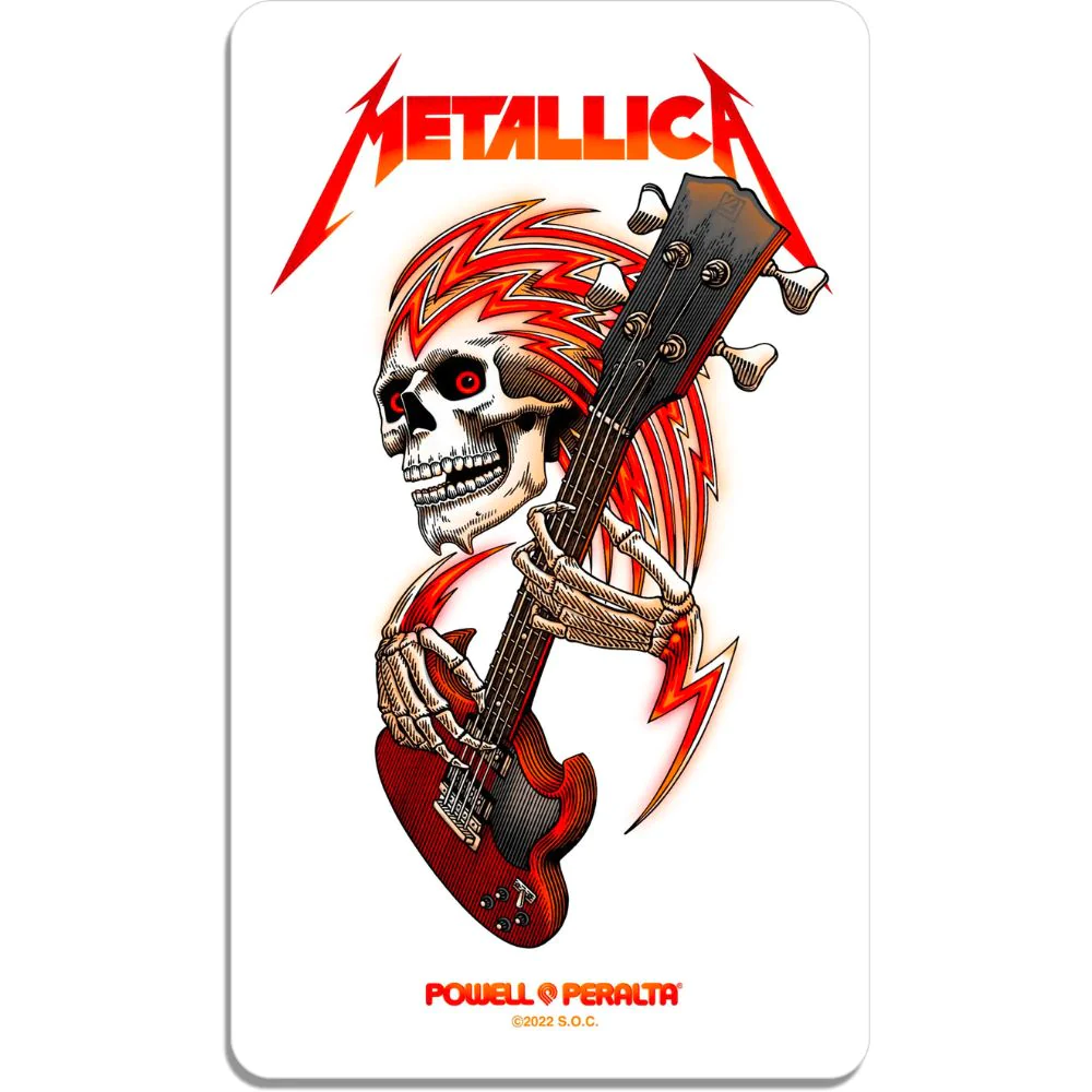 Metallica Colab Sticker