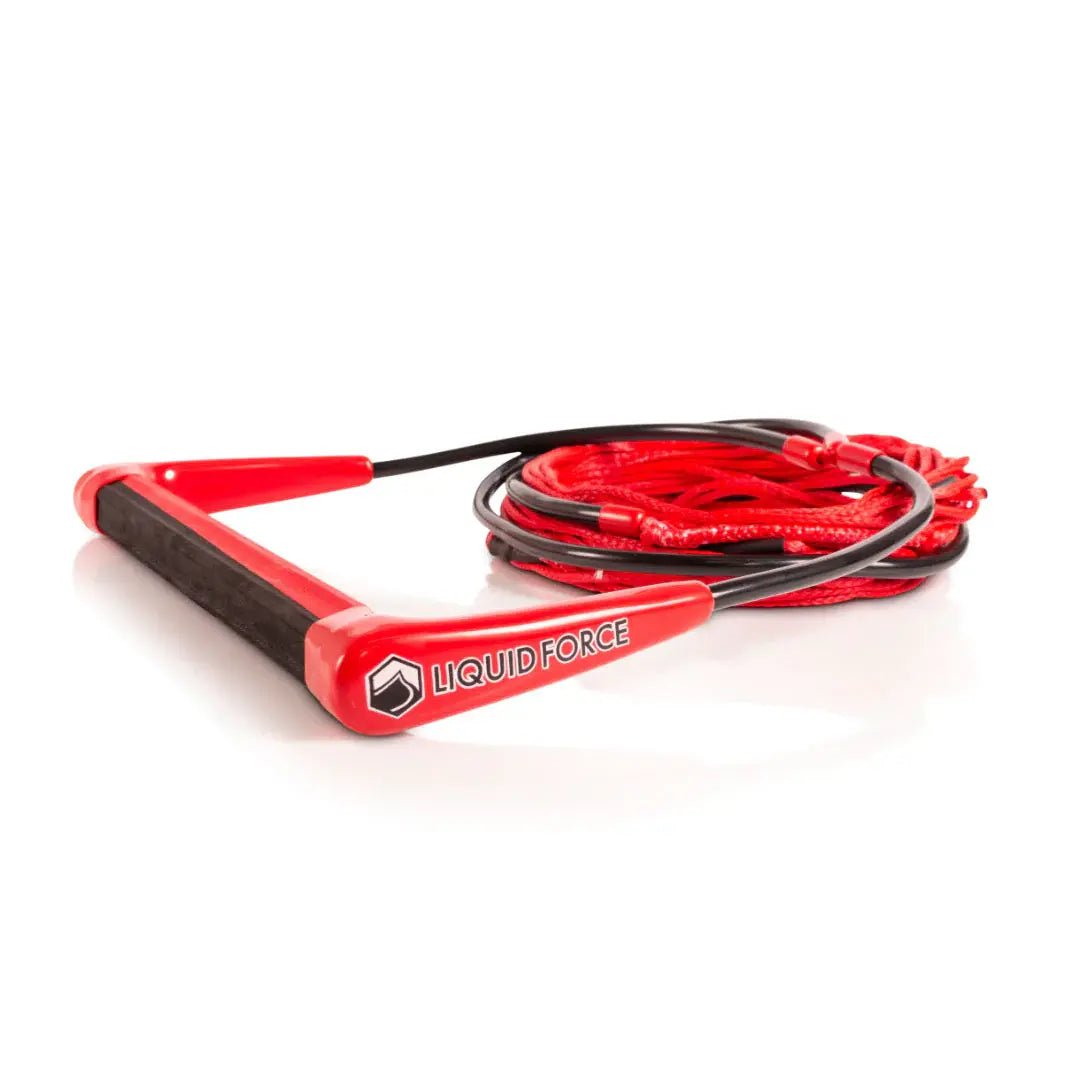 Comp Handle + Dyneema 65´Rope Red