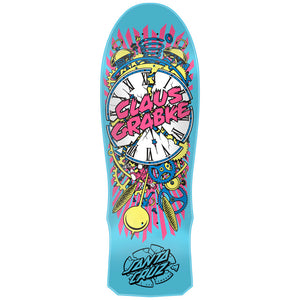 10.0" Grabke Exploding Clock Reissue Blue Skateboard Deck