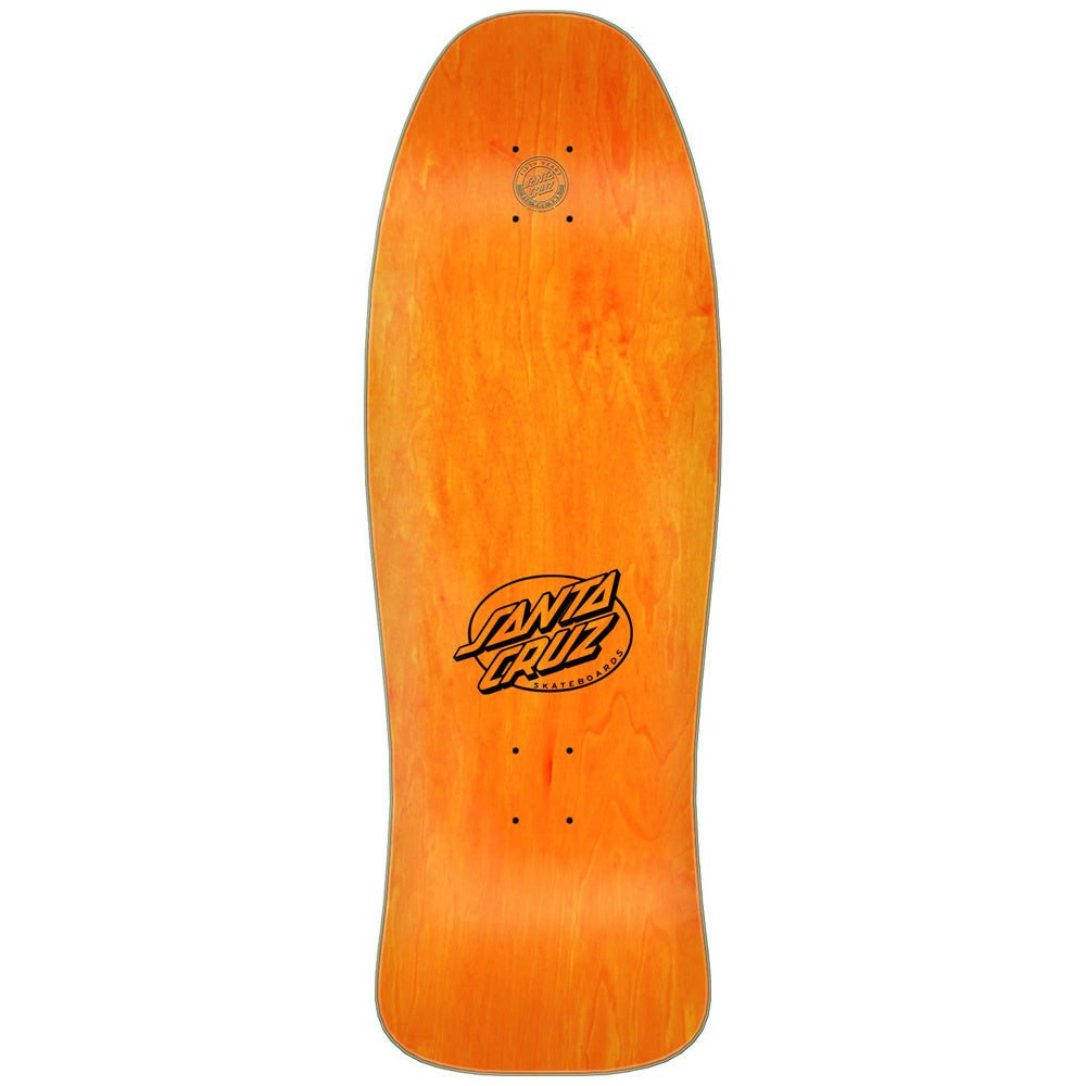 10.0" Kendall Pumpkin Reissue White Skateboard Deck