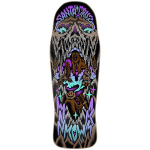 10.3" Winkowski Crystal Cave Black Shaped Skateboard Deck