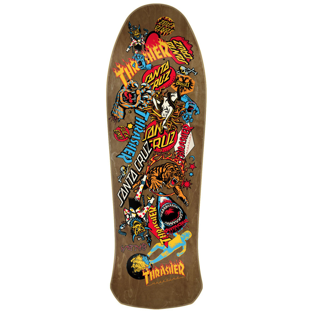 10.4" Thrasher Salba Oops Skateboard Deck 2024