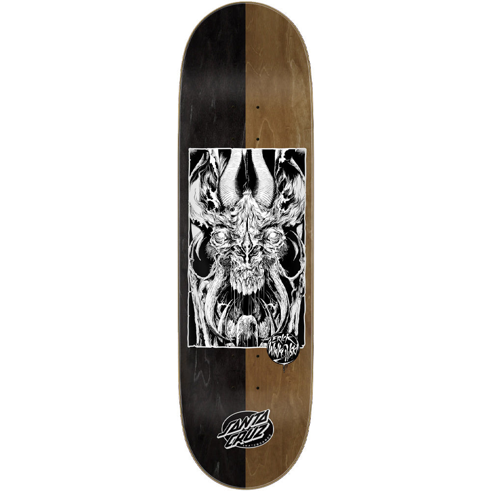 8.8" Winkowski Primeval VX Black Brown Skateboard Deck