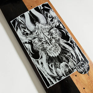 8.8" Winkowski Primeval VX Black Brown Skateboard Deck