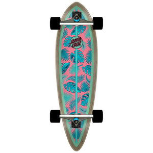 33.0" Cabana Dot Santa Cruz Pintail Longboard Complete