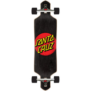 36.0" Classic Dot Santa Cruz Drop Thru Longboard Complete