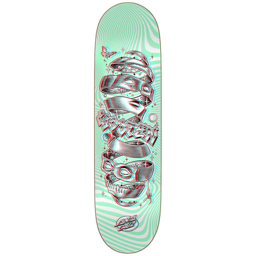 Wooten Unwound Anaglyph Skateboard Deck 2024