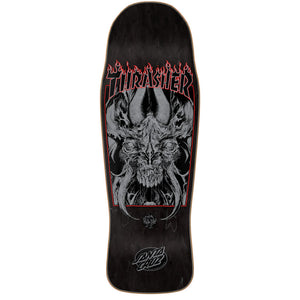 10.34" X Thrasher Winkowski Primeval Shaped Black Skateboard Deck 2024