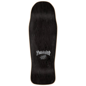 10.34" X Thrasher Winkowski Primeval Shaped Black Skateboard Deck 2024