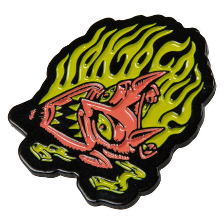 Delfino Devil Mask Pin Badge 2024