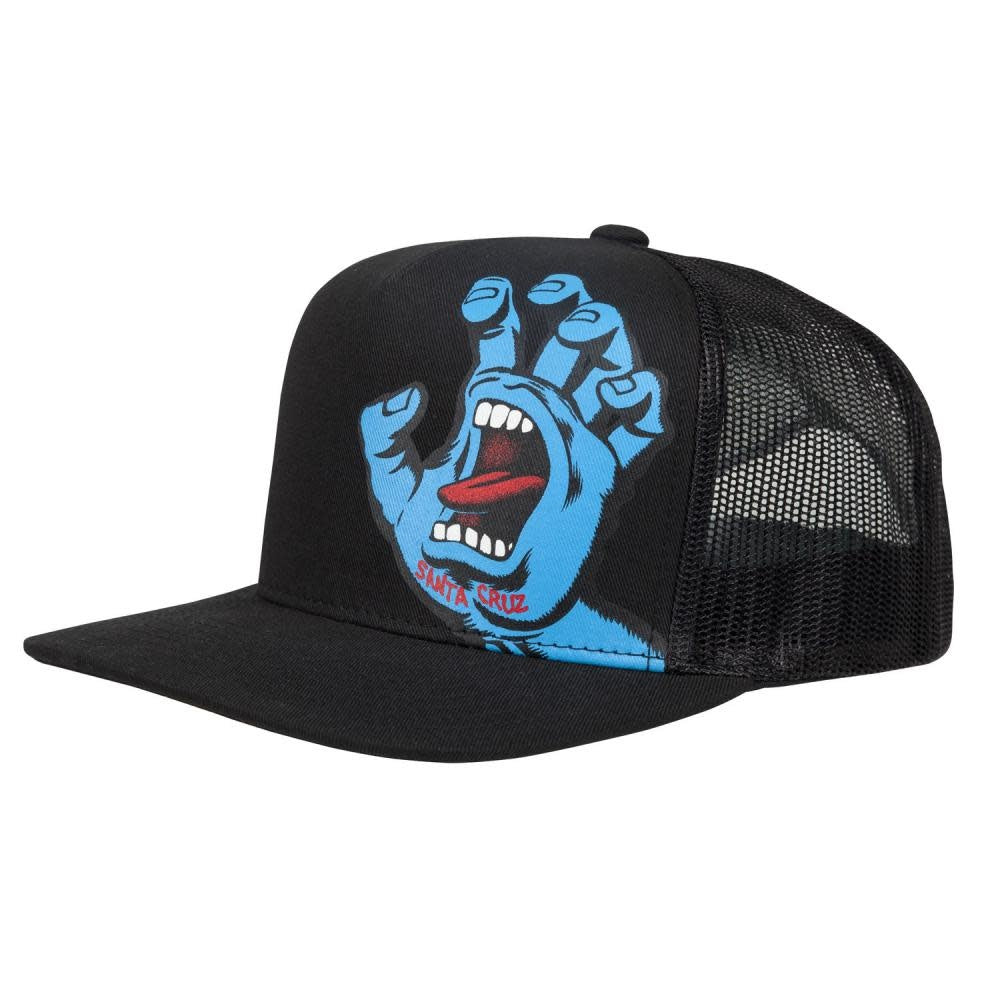 Youth Screaming Hand Black Cap