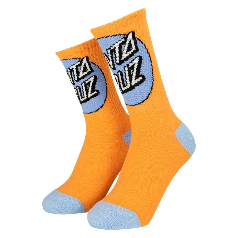 Youth OS Other Dot Teal & Apricot Skate Socks (2 Pack)