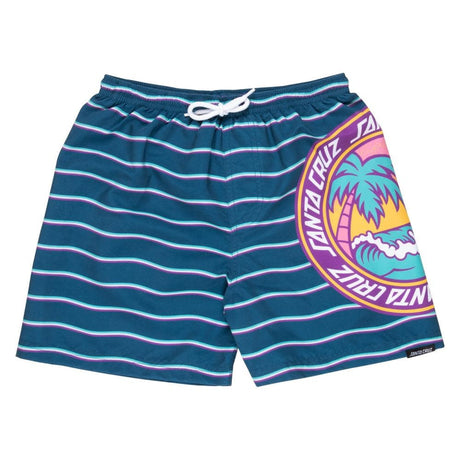 Youth Paradise Break Wave Stripe Swim Short 2024