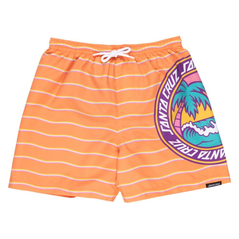 Youth Paradise Break Wave Stripe Swim Short 2024