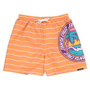 Youth Paradise Break Wave Stripe Swim Short 2024