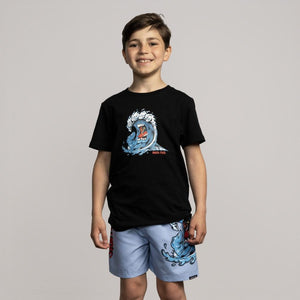 Youth Screaming Wave Front T-Shirt 2024