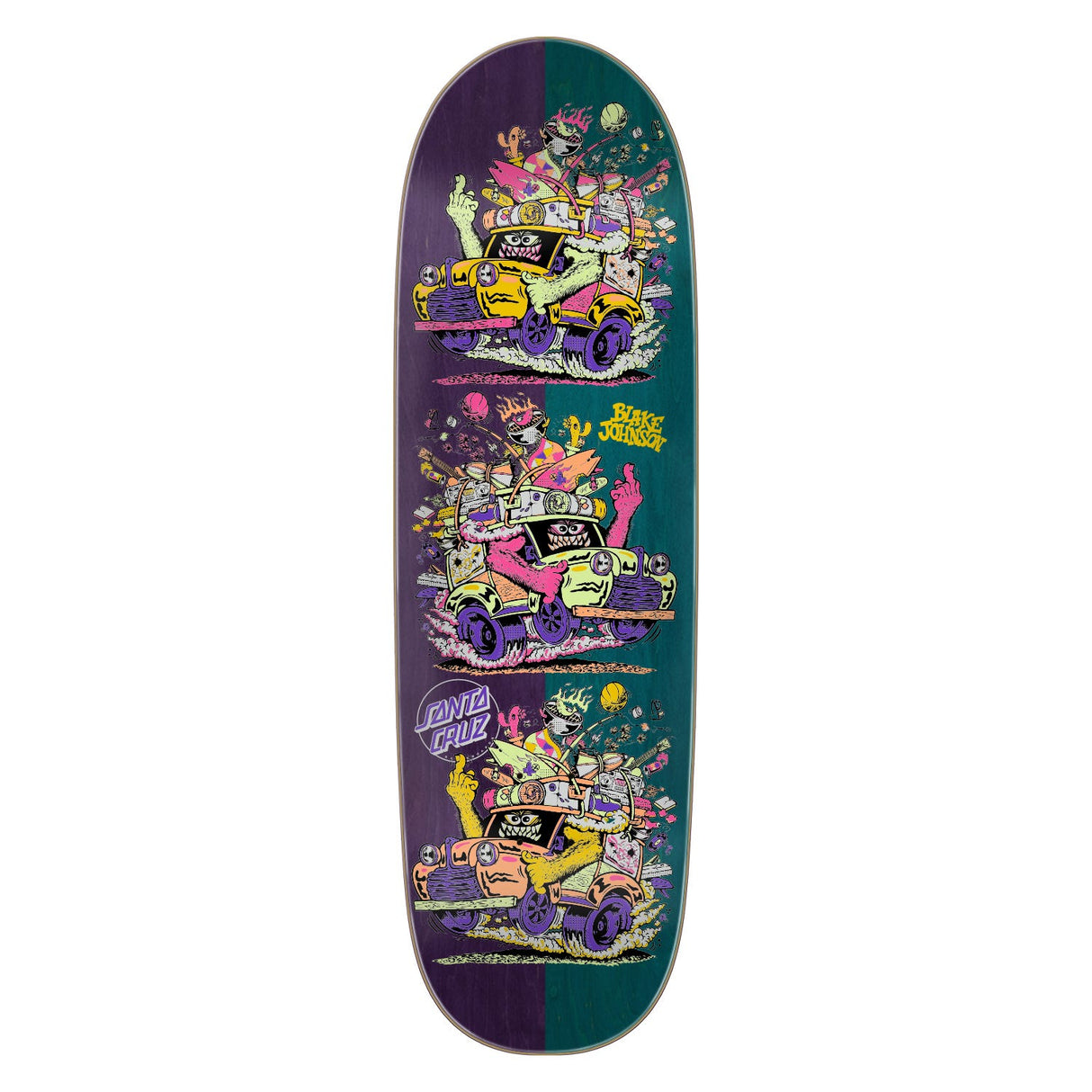 8.8" Johnson Beastwagon Crew Shaped Deck