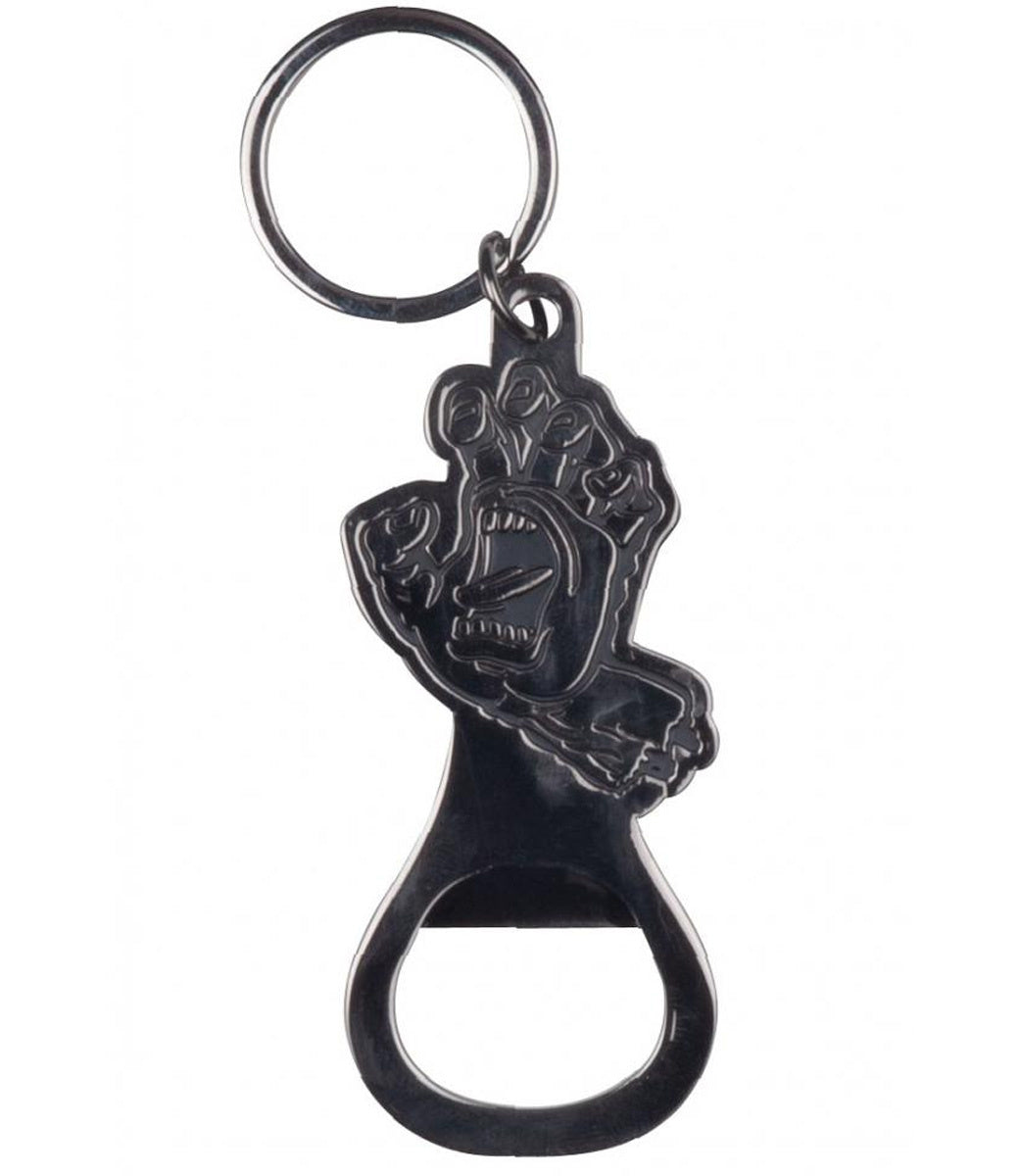 Screaming Hand Bottle Opener Keychain