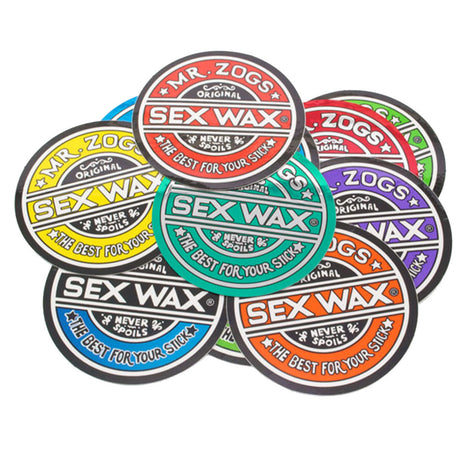 9' Circular Original Logo Surfboard Sticker (Assorted Colors)