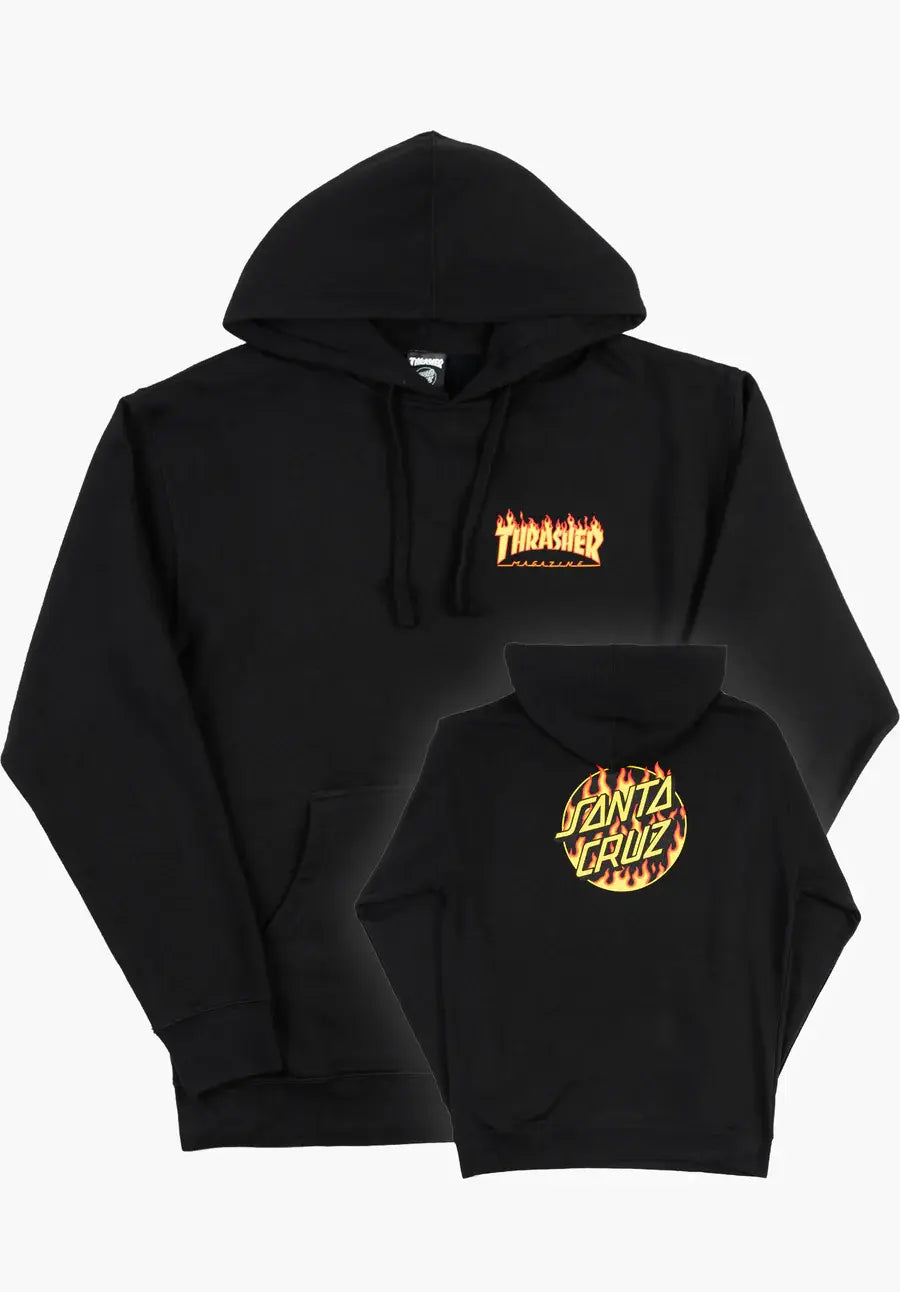 Women's X Thrasher Flame Dot Hoodie 2024