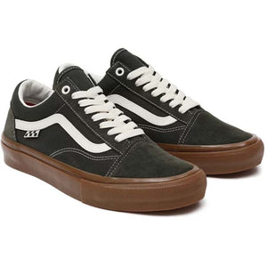 Skate Old Skool Forest Green Gum Skate Shoe