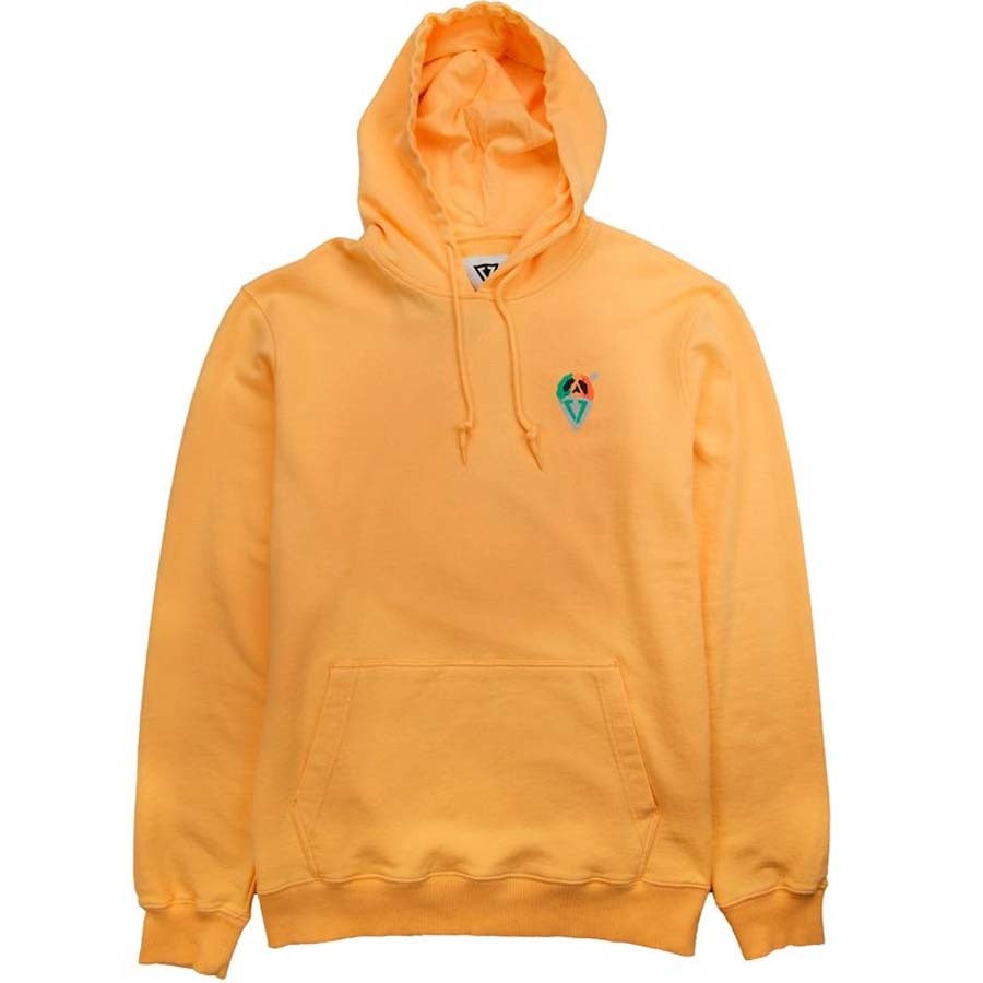 Sketchy Activity Pull Over Hoodie Buff Orange