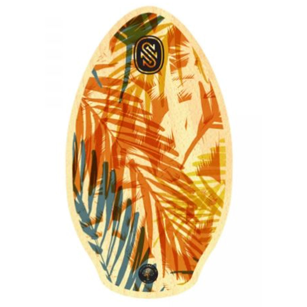 35" Palm Beach Orange/Yellow Wooden Skimboard 2023