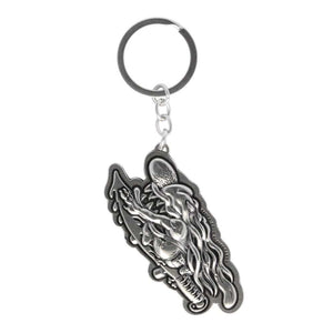 Slasher Flip Keychain Antique Nickel OS