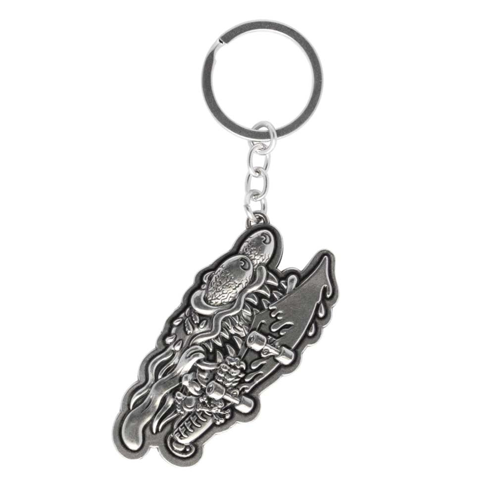 Slasher Flip Keychain Antique Nickel OS