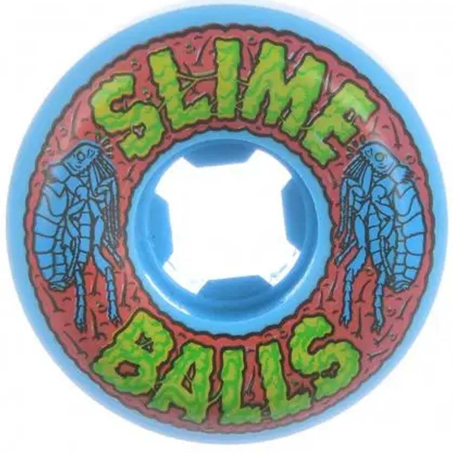 53mm 99a Flea Balls Speed Balls Blue